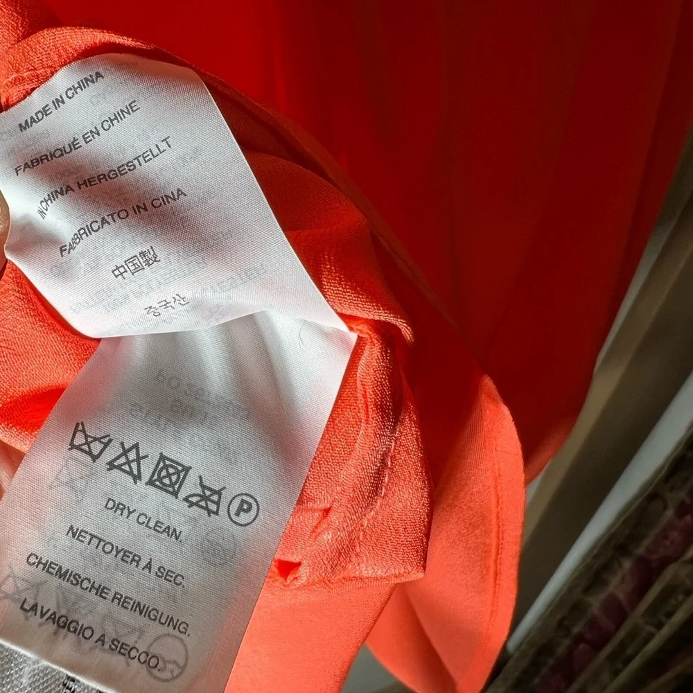 J.Crew Neon Orange Sleeveless Dress - Picture 12 of 12